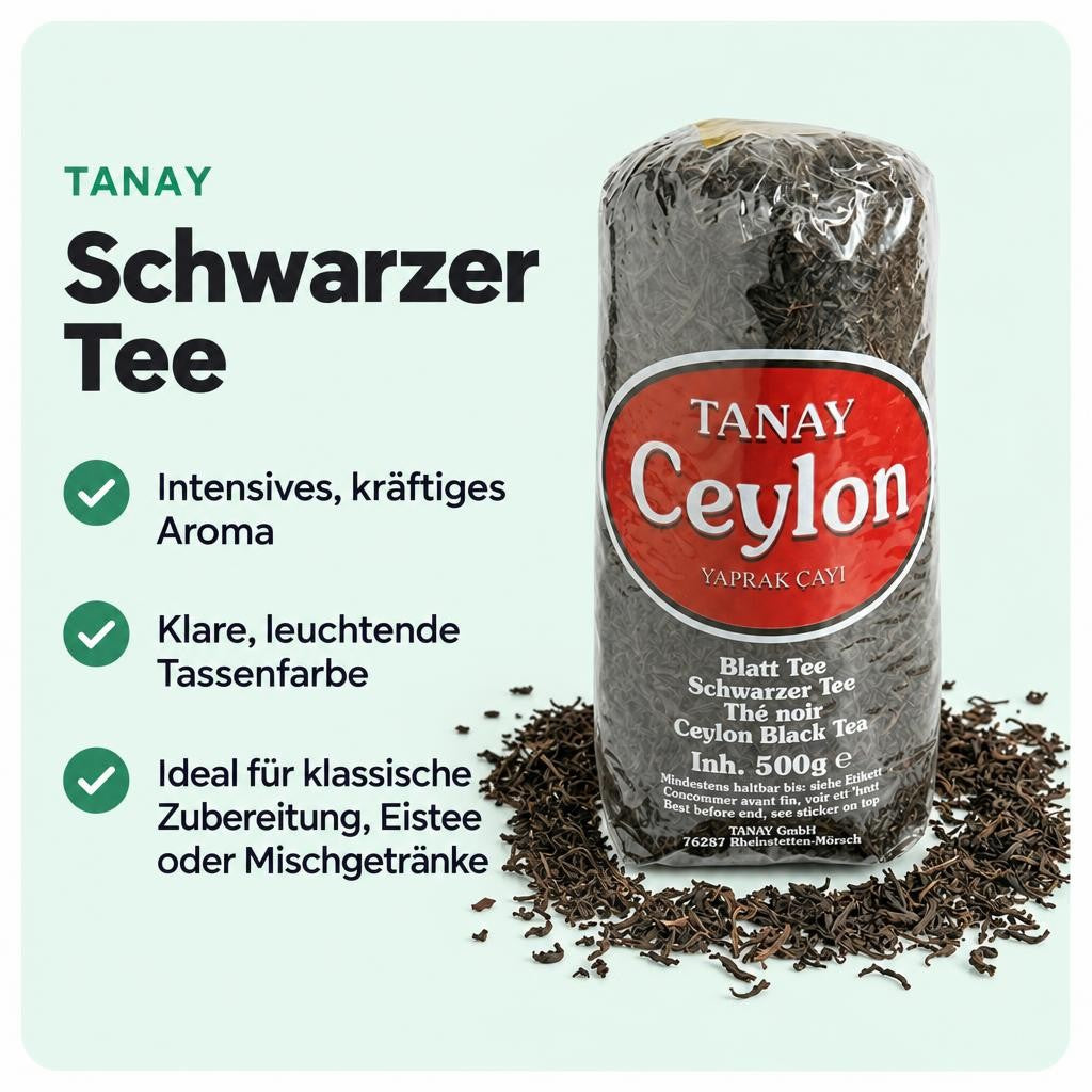Tanay Ceylon, Schwarzer Tee - 500g – Bild 2