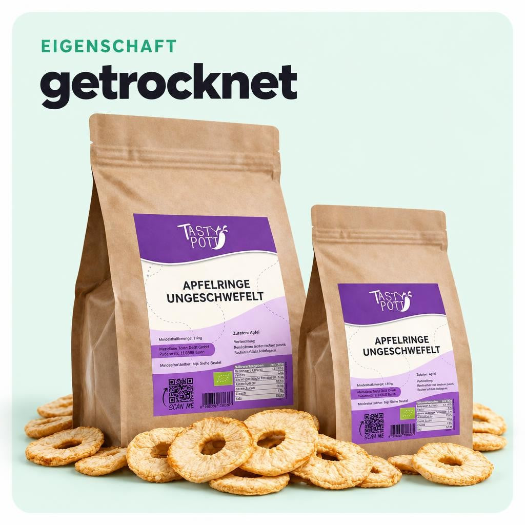 Tasty Pott getrocknete Aprikosen  - im Beutel – Bild 4