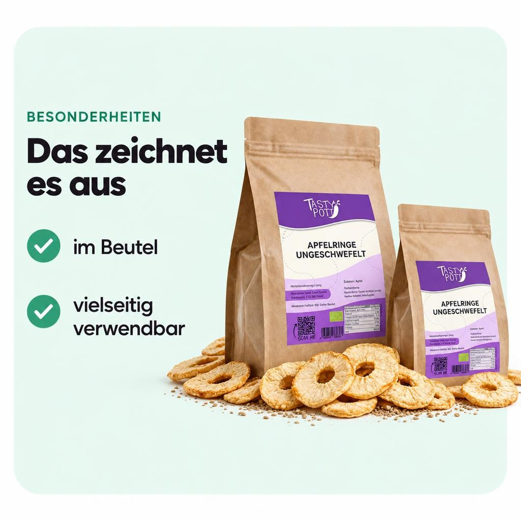Tasty Pott getrocknete Aprikosen  - im Beutel – Bild 5