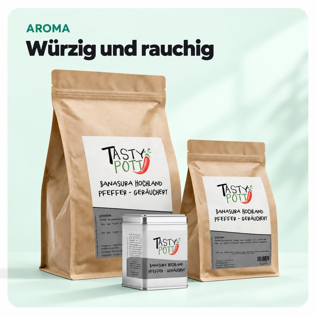 Tasty Pott Banasura Hochlandpfeffer geräuchert - im Beutel – Bild 4