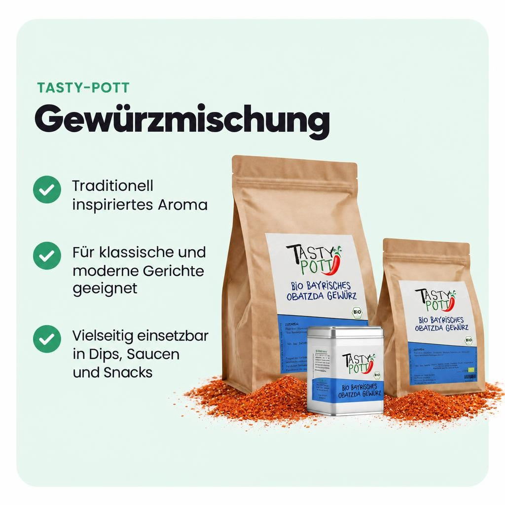 Fein abgestimmte Gewürzmischung für klassische und kreative Rezepte.