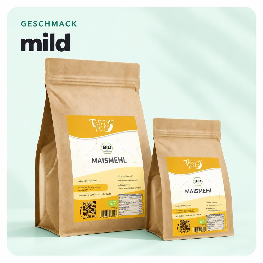 Tasty Pott Bio Maismehl - im Beutel – Bild 4