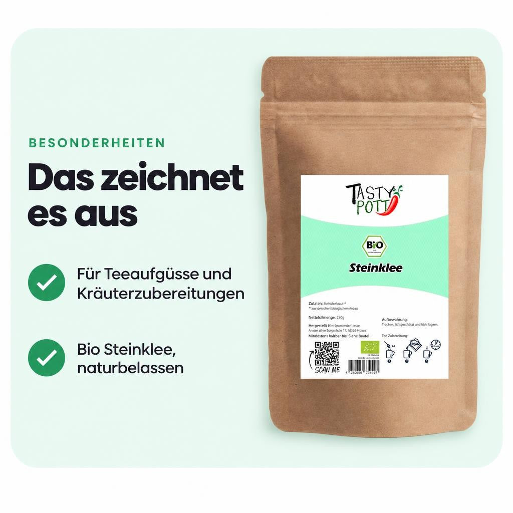Tasty Pott Bio Steinklee echter Steinklee – verschiedene Größen – Bild 5