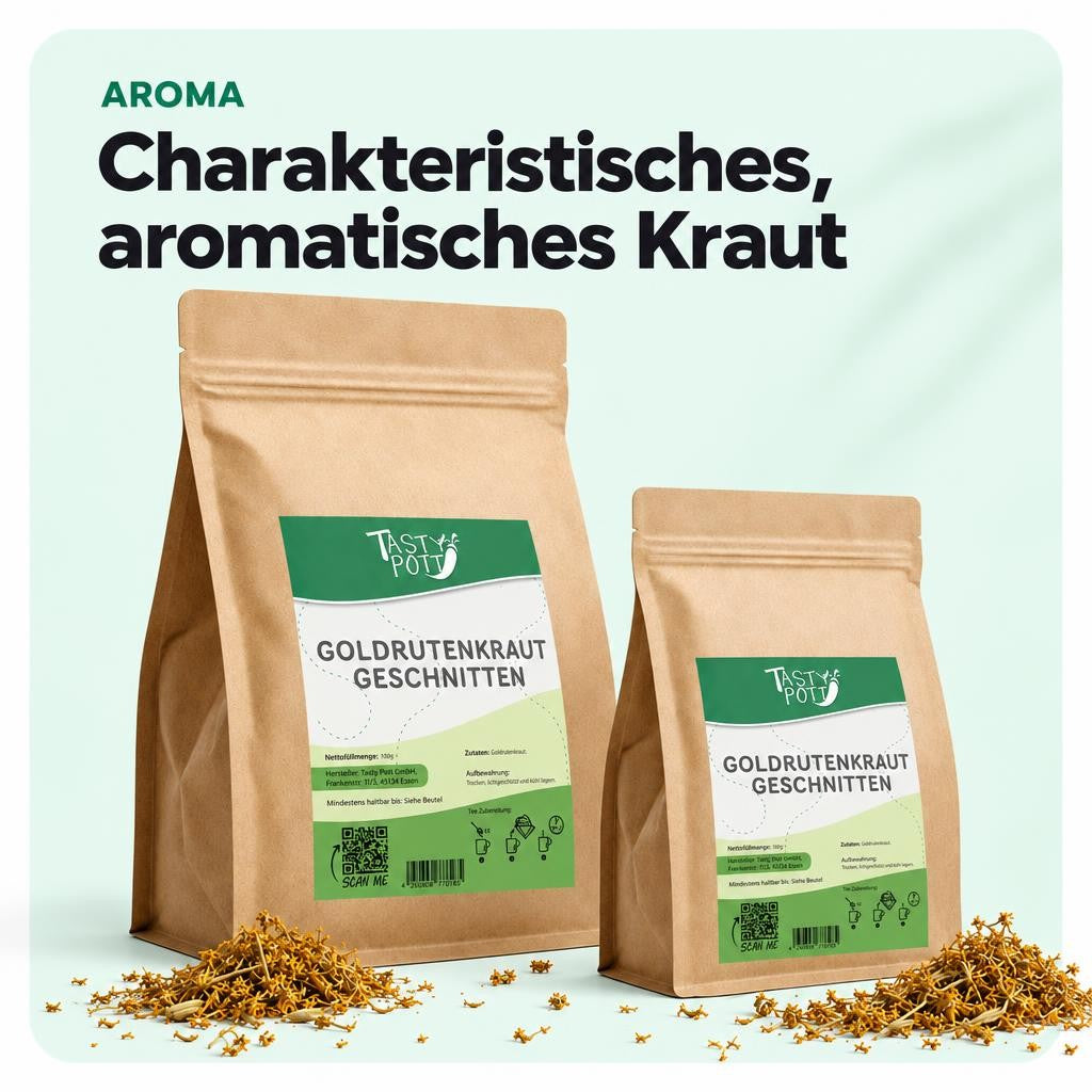 Tasty Pott Goldrutenkraut getrocknet & geschnitten - im Beutel – Bild 4