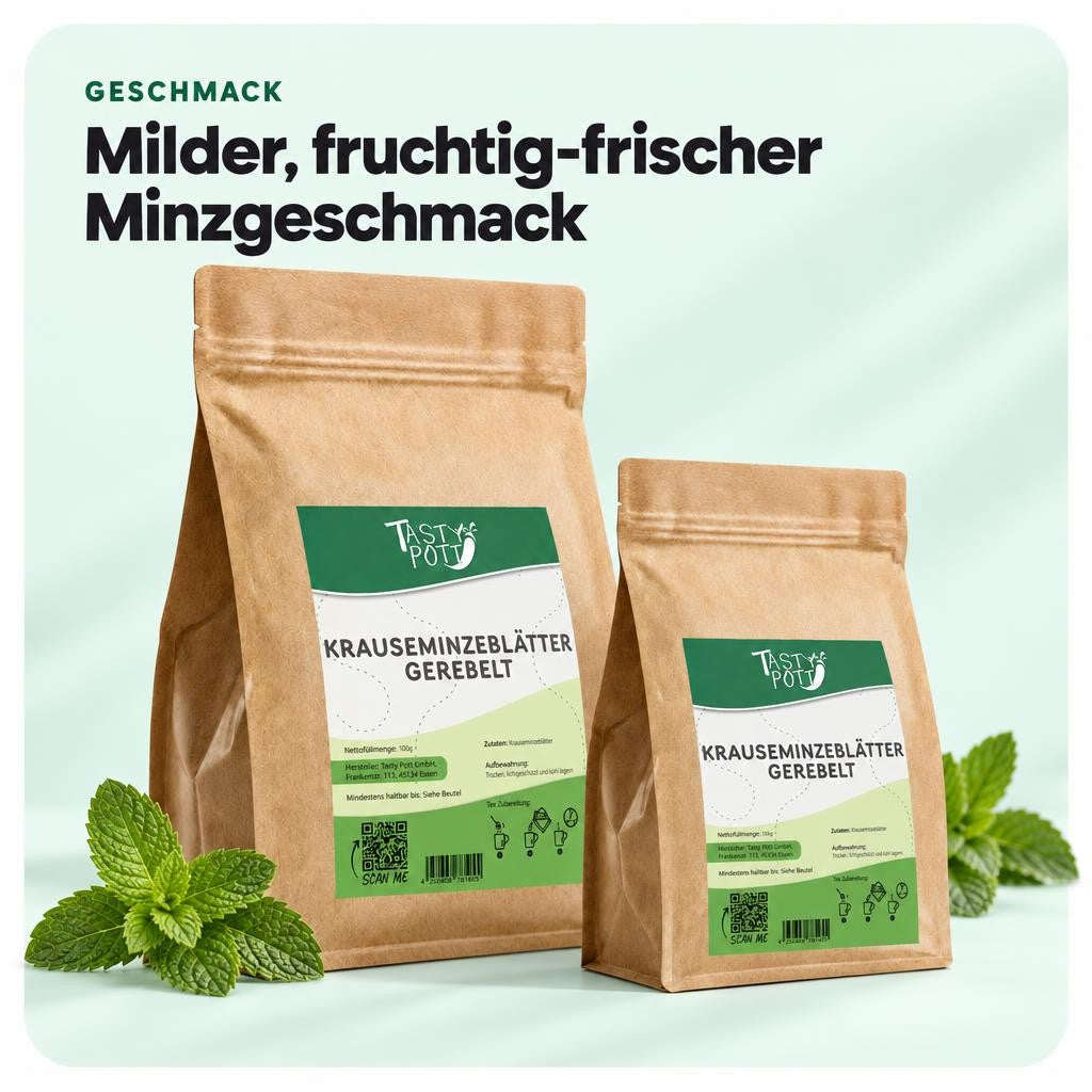 Tasty Pott Krauseminzblätter gerebelt – im Beutel – Bild 4