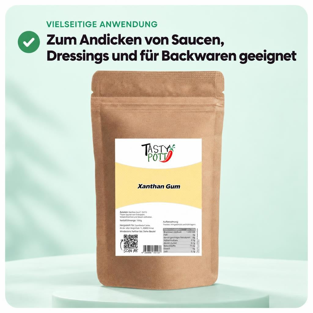 Tasty Pott Xanthan Gum - Bindemittel - im Beutel – Bild 4