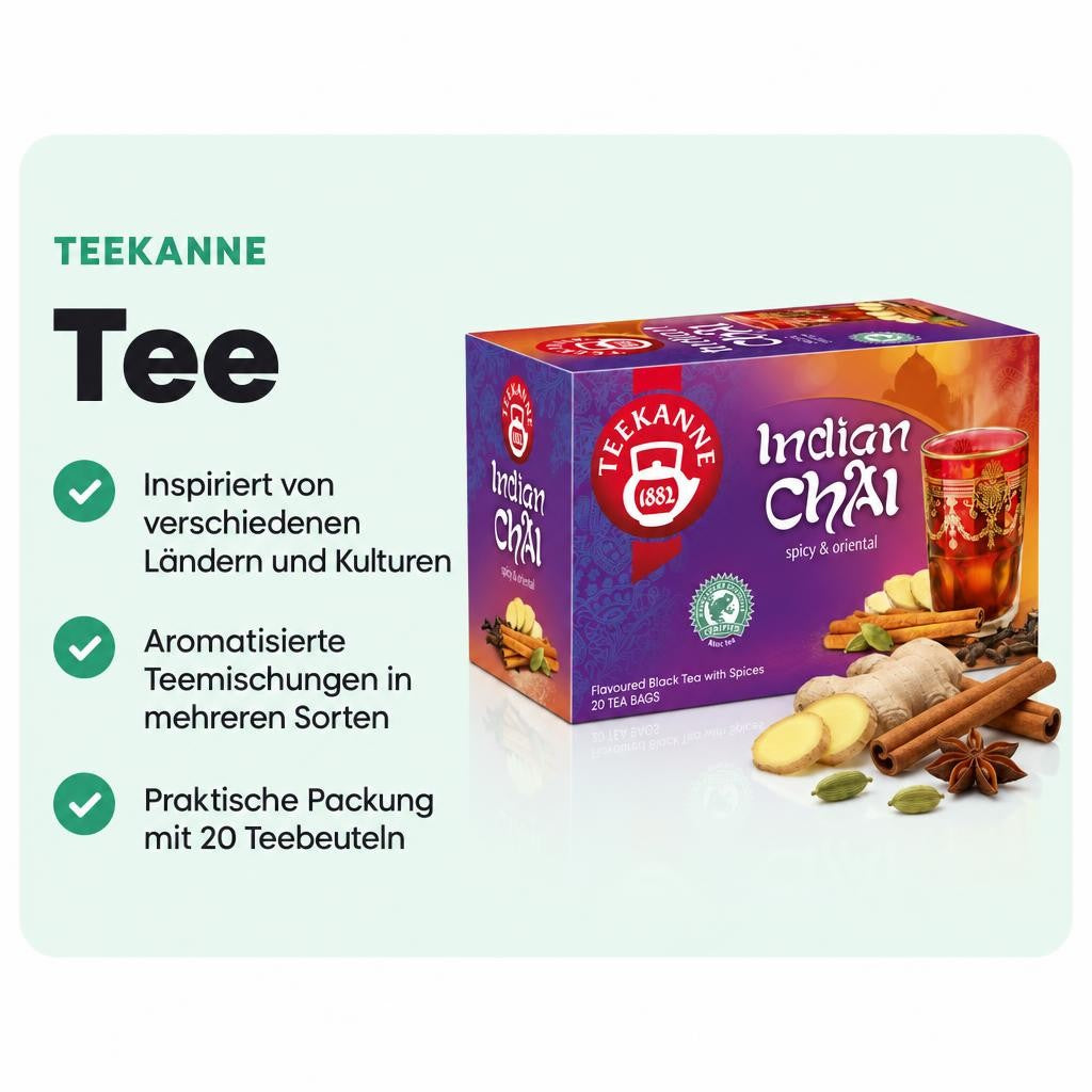 Teekanne Ländertee - verschiedene Sorten - 1 Packung (20 Beutel) – Bild 2