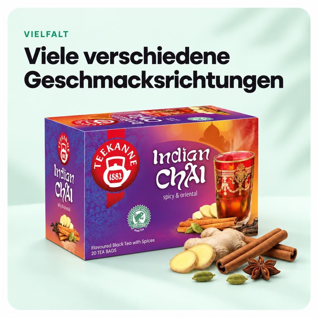 Viele verschiedene Geschmacksrichtungen