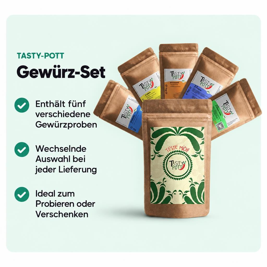 Teste mich! Gewürzproben Set | Tasty Pott – Bild 2