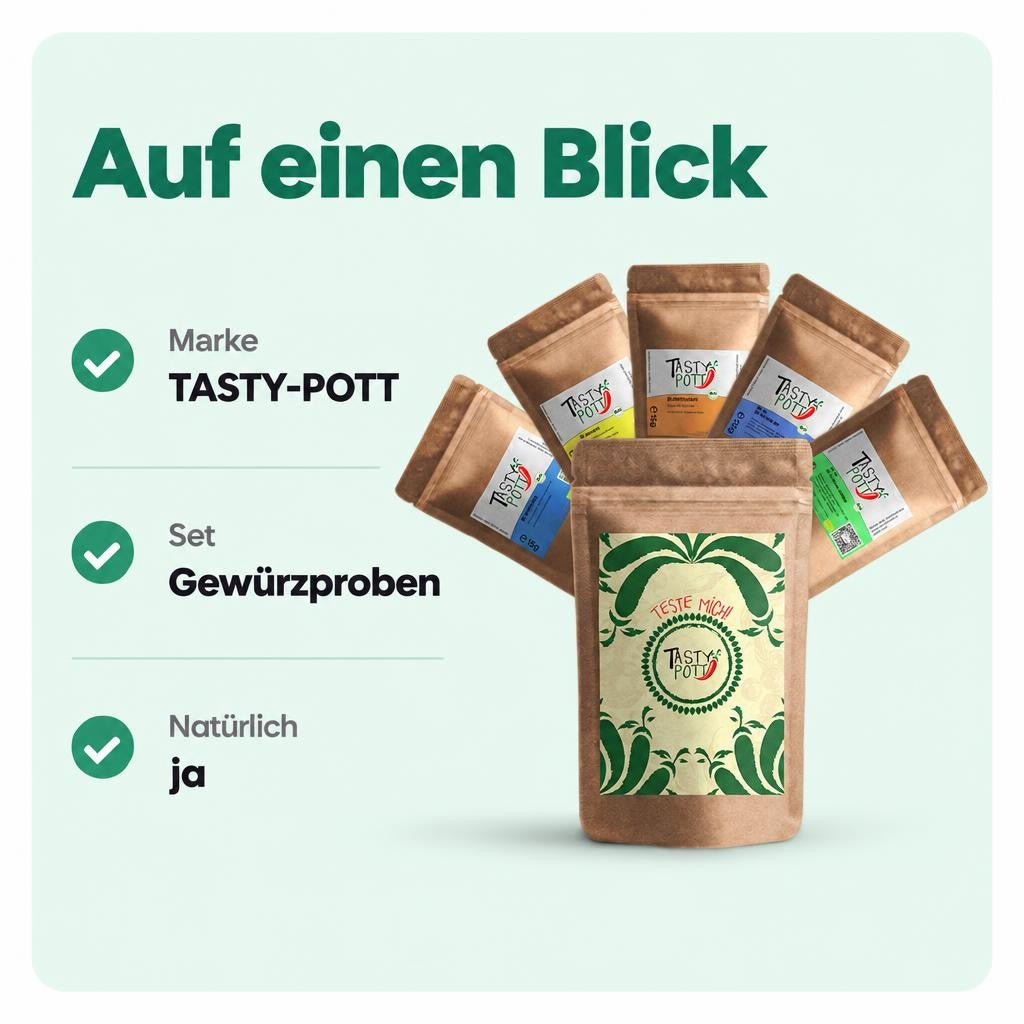 Teste mich! Gewürzproben Set | Tasty Pott – Bild 3