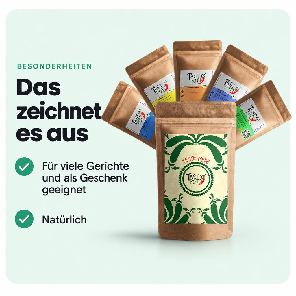 Teste mich! Gewürzproben Set | Tasty Pott – Bild 5