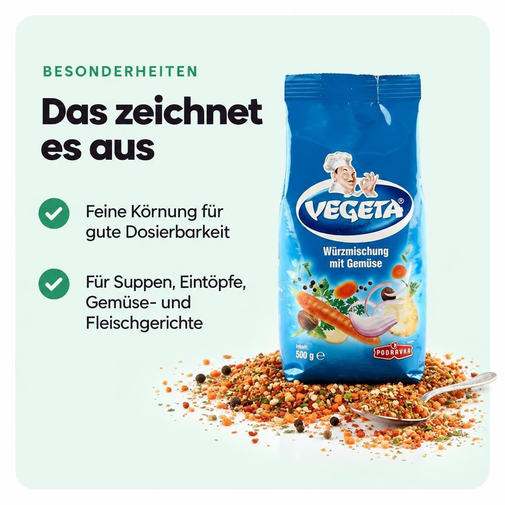 Vegeta Würzmischung mit Gemüse 2Kg – Bild 5