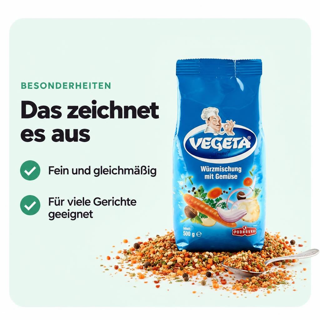 Vegeta Würzmischung mit Gemüse 500g – Bild 5