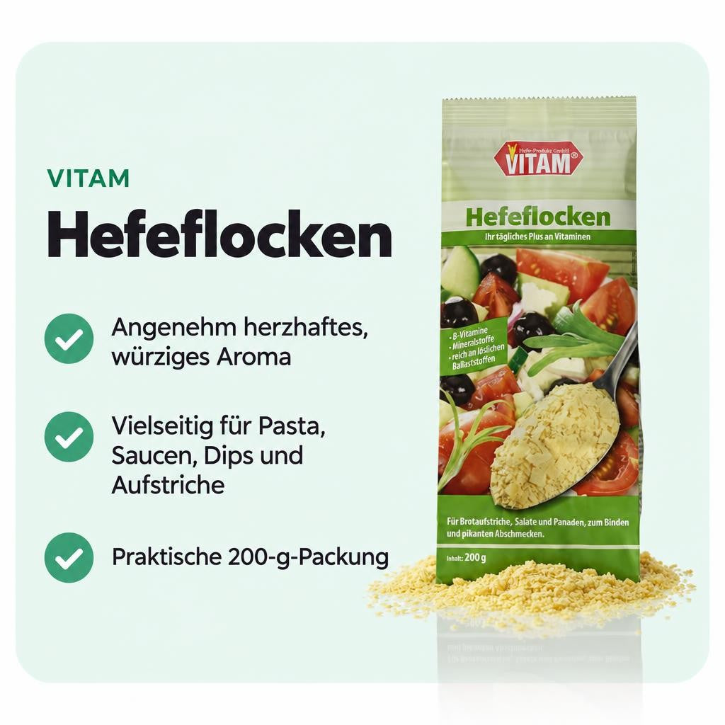 VITAM - R Hefeflocken im Beutel 200g – Bild 2