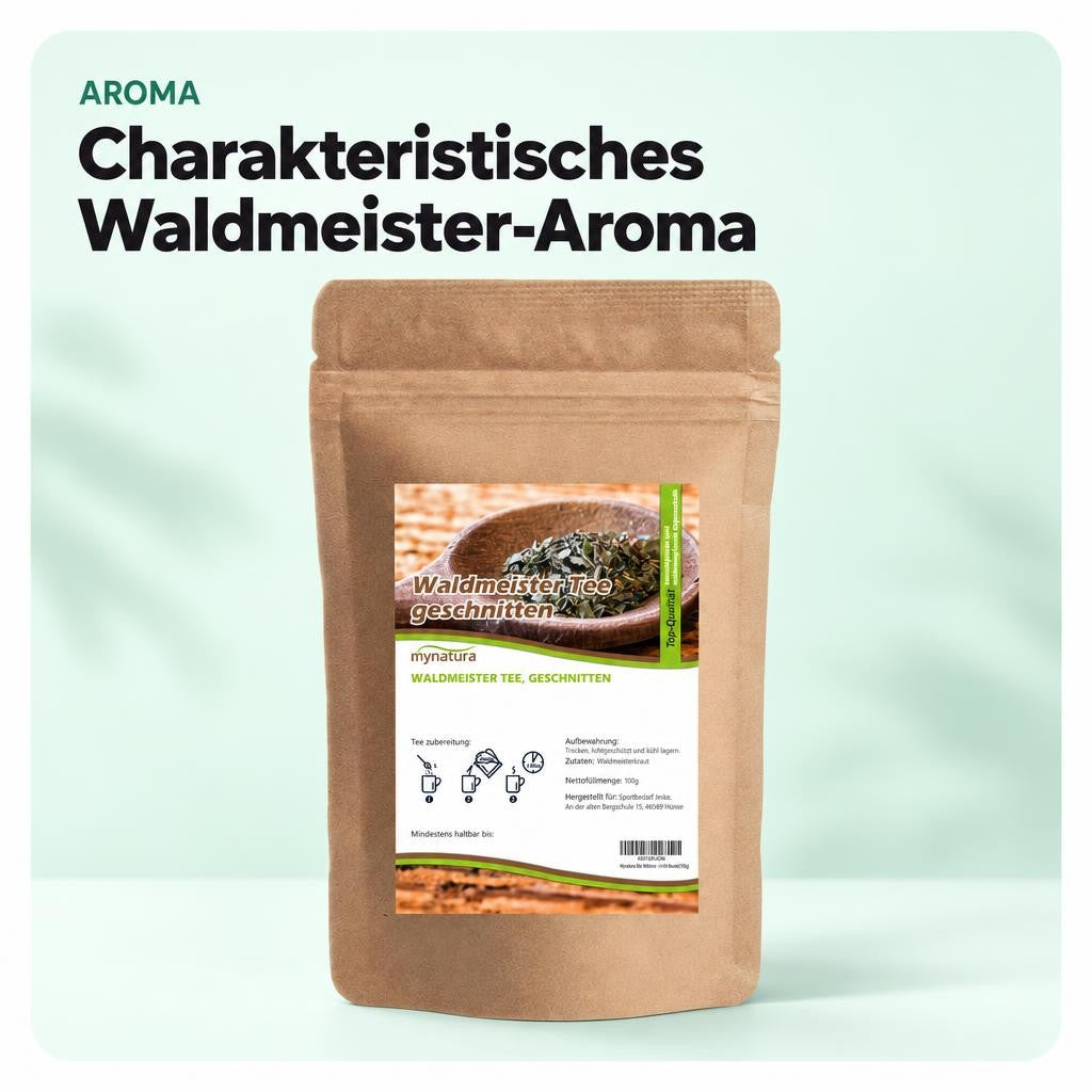 Charakteristisches Waldmeister-Aroma