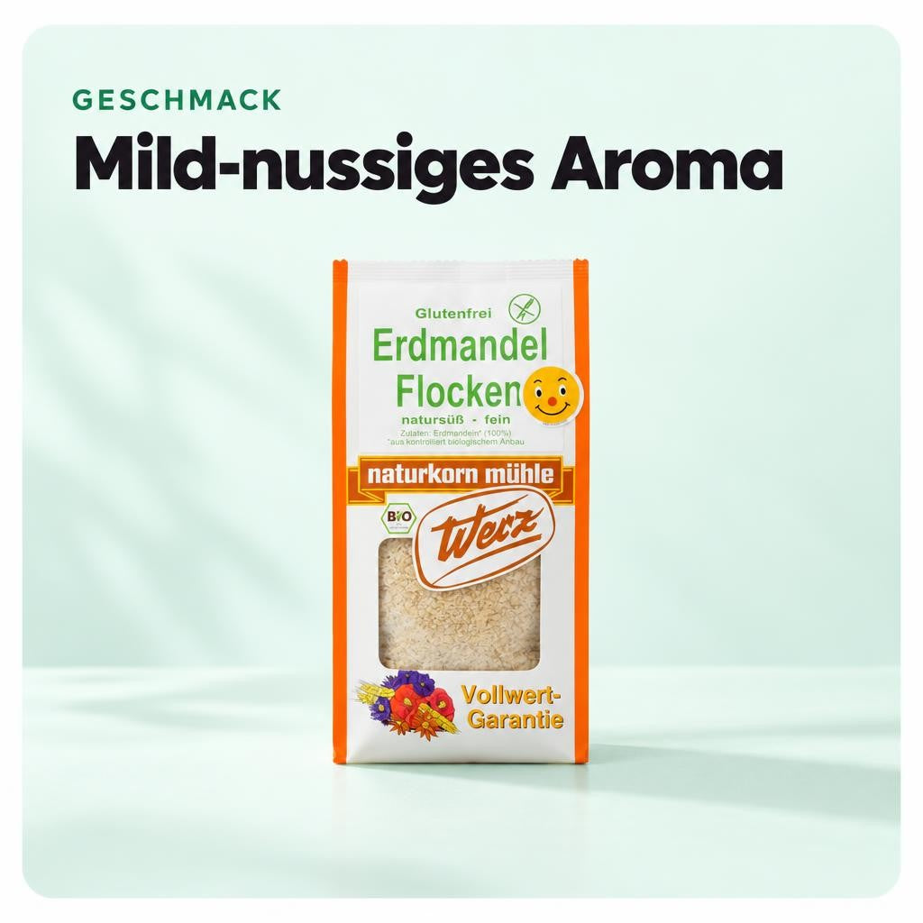 Werz Bio Erdmandel Flocken glutenfrei - 250g – Bild 4