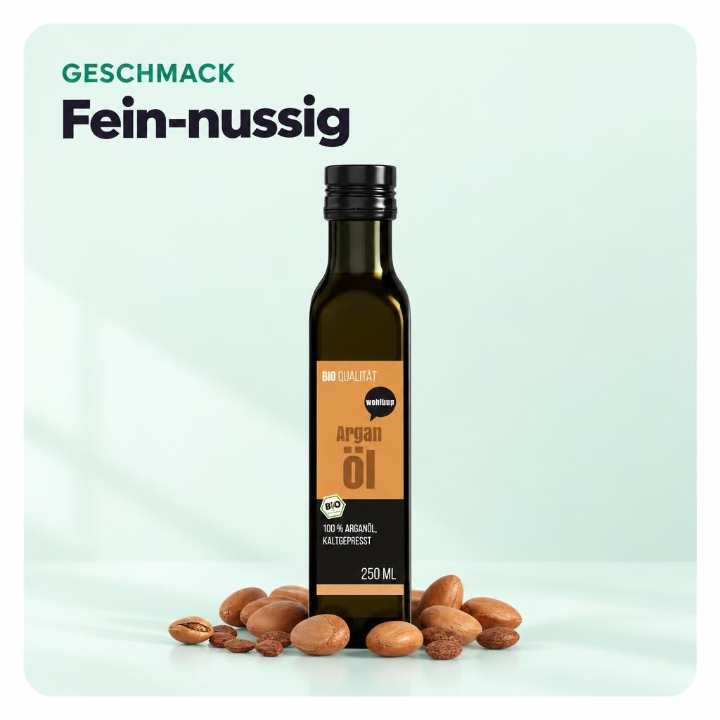 Wohltuer Bio Arganöl nativ gepresst - 250ml Flasche – Bild 4