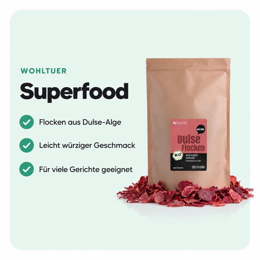 Wohltuer Bio Dulseflocken - 100g – Bild 2