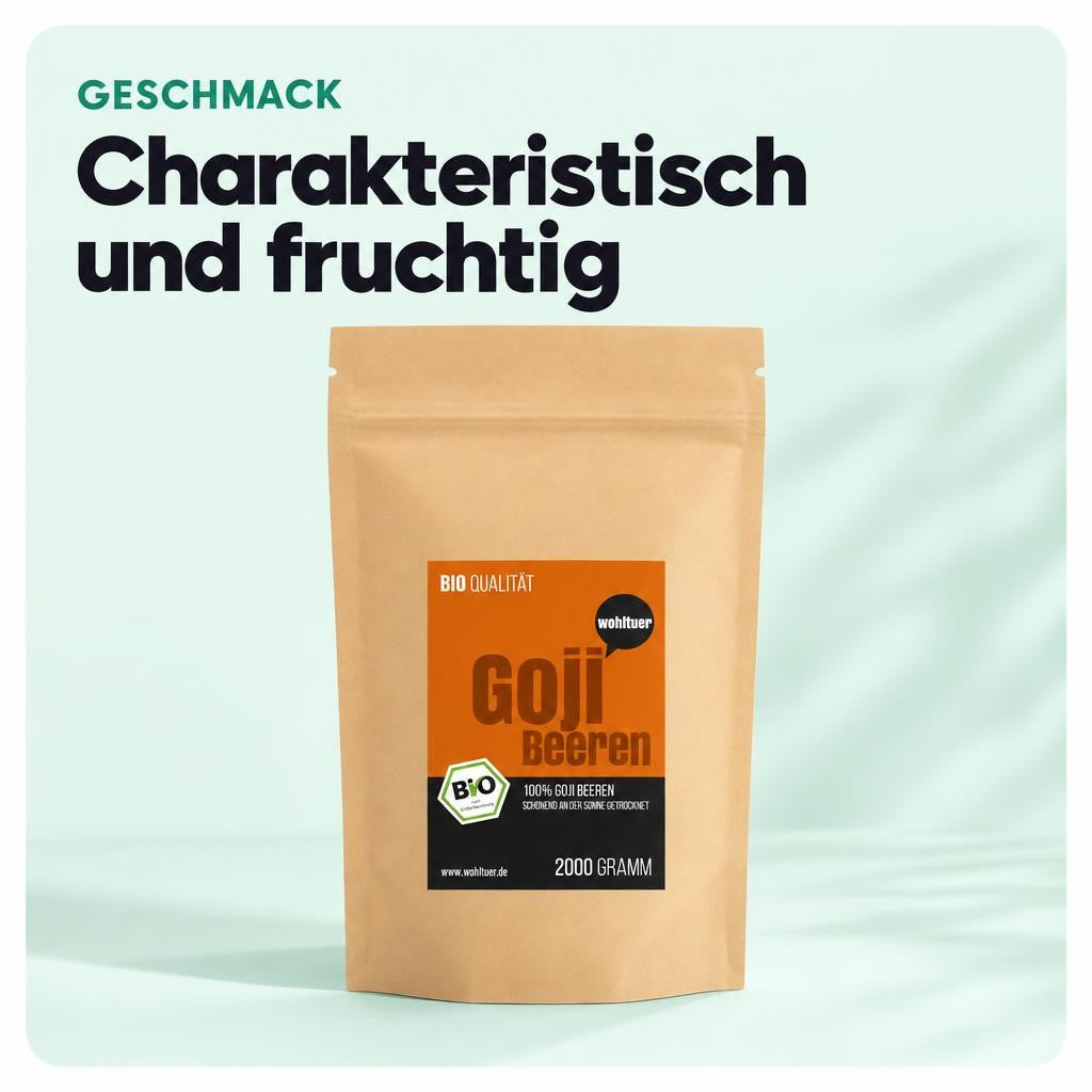 Charakteristisch und fruchtig