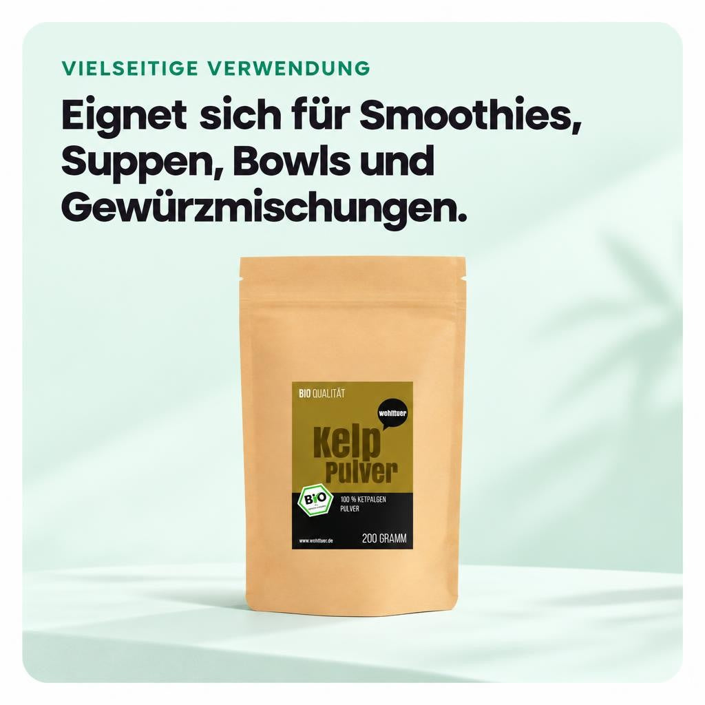 Eignet sich für Smoothies, Suppen, Bowls und Gewürzmischungen.