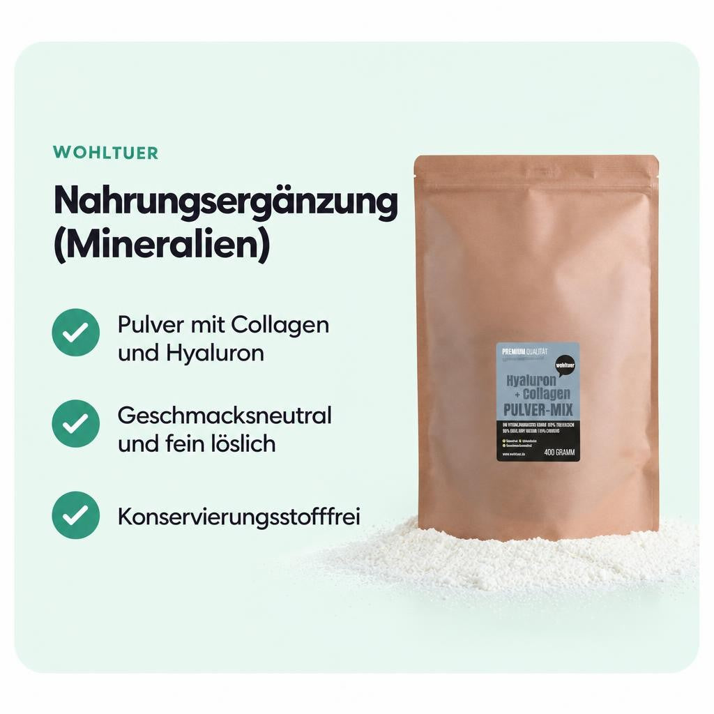 Wohltuer Hyaluron + Collagen Komplex - 400g – Bild 2