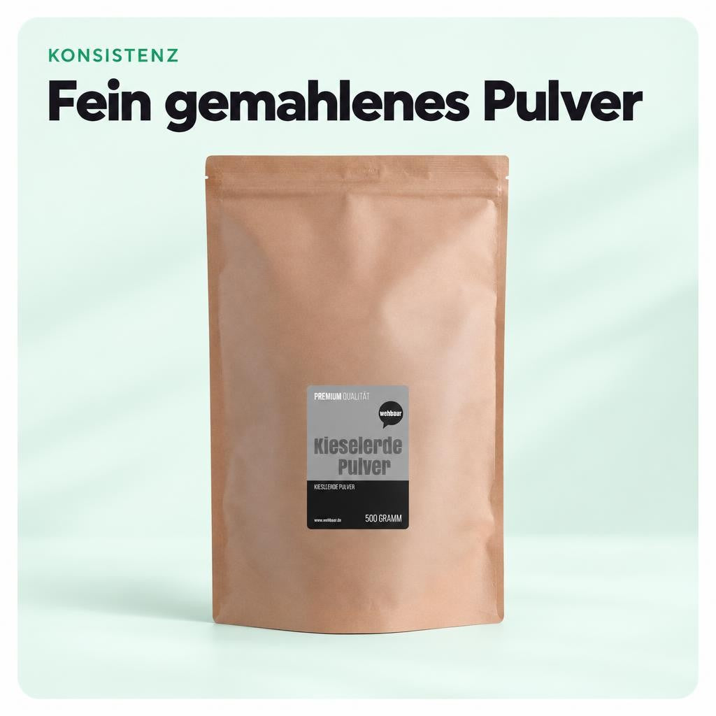 Wohltuer Kieselerde Pulver 500g – Bild 4
