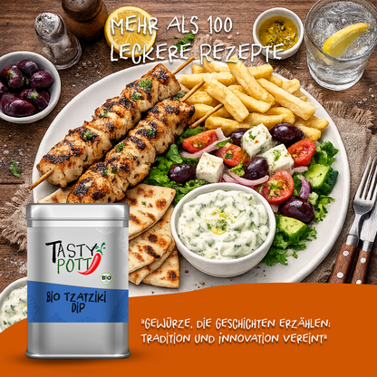 Tasty Pott Bio Tzatziki Dip Gewürzmischung - im Beutel