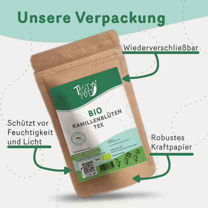 Tasty Pott Bio Kamillenblüten Tee - 20g