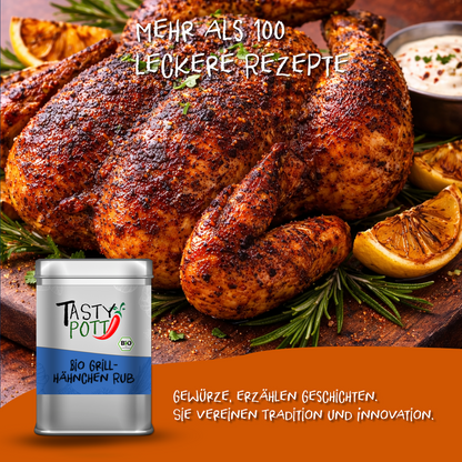 Tasty Pott Bio Grillhähnchen Rub - 100g