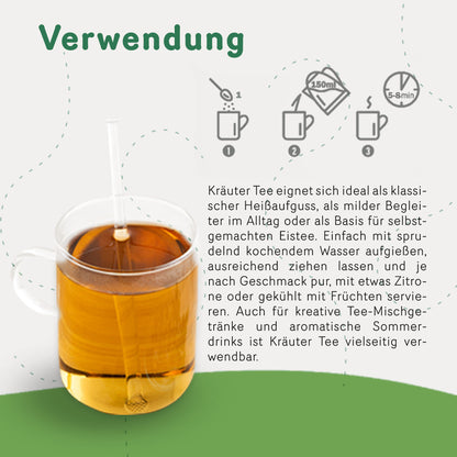 Kräutertee - Klassische Teemischung - 25g Dose von Tasty Pott — Abbildung 6