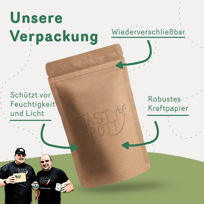Tasty Pott Bio Datteln getrocknet & gehackt - im Beutel