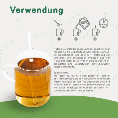 Tasty Pott Bio Abendwohl Tee 20g Dose - fit and life shop